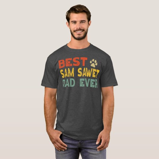 Sam Sawet Cat Dad Eigenaar Breeder Lover Kitten T-shirt (Voorkant volledig)
