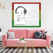 Sam Sharpe Jamaican Hero Canvas Afdruk (Insitu (Woonkamer))