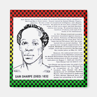 Sam Sharpe Log in Montego Bay Magneet