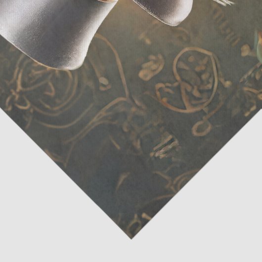 Sam Slick, Cocker Spaniel Poker spelen Tissuepapier (Detail)