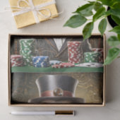 Sam Slick, Cocker Spaniel Poker spelen Tissuepapier (Geschenk)