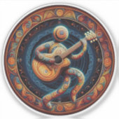 SAM Soul Circle aangepaste gesneden sticker (Voorkant)