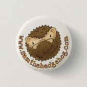 Sam The Hedégel Button Badge (Voorkant)