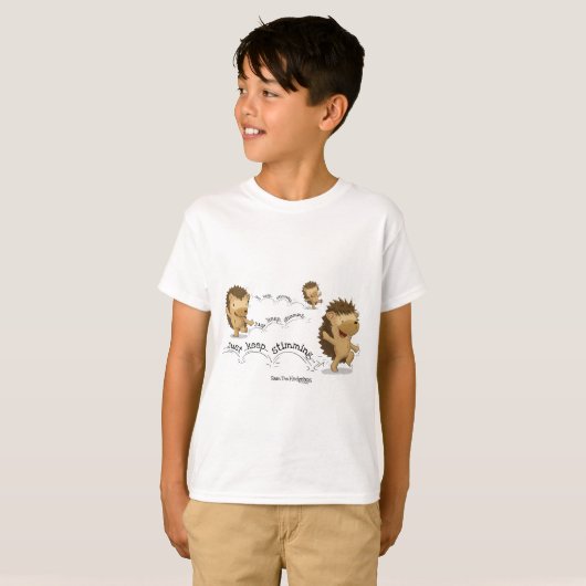 Sam The Hedgel T-shirt - KEEP STIMMING (Voorkant volledig)