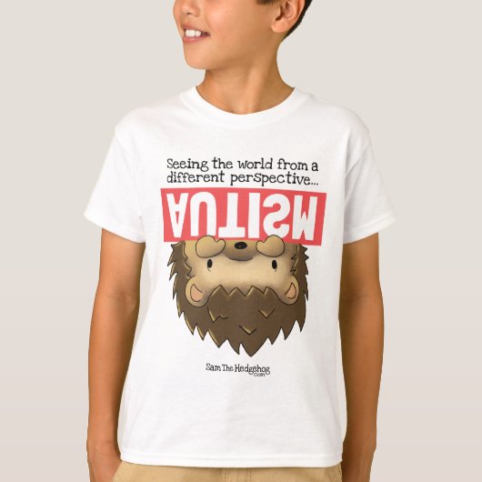 Sam The Hedgel T-shirt - VERSCHILLENDE PERSPECTIEF (Voorkant)