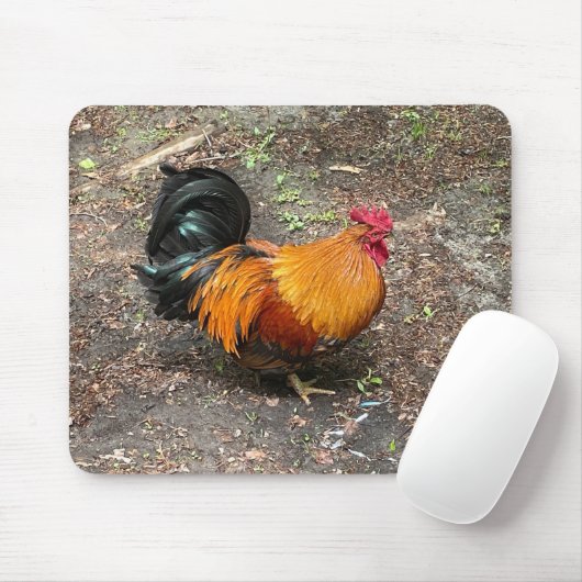 Sam The Rooster Mousepad Muismat (Met muis)