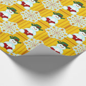 Sam the Snowman Cadeaupapier (Hoek)