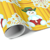 Sam the Snowman Cadeaupapier (Rol Hoek)