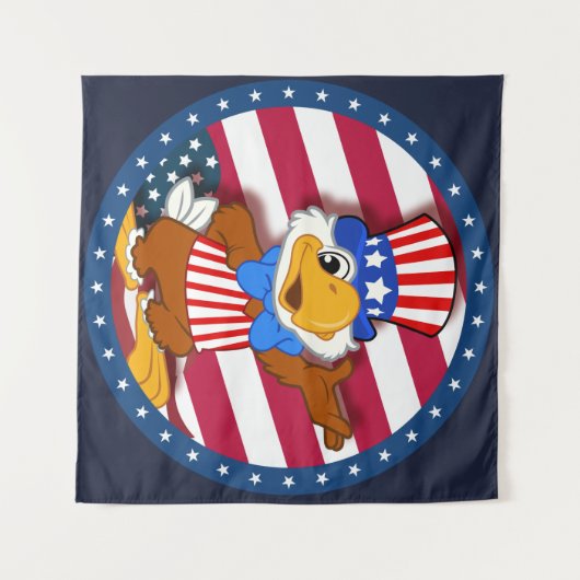 Sam USA Wandkleed (Voorkant (horizontaal))