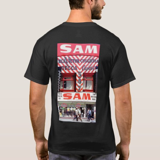 Sam - voor- en achterzijde t-shirt (Achterkant)
