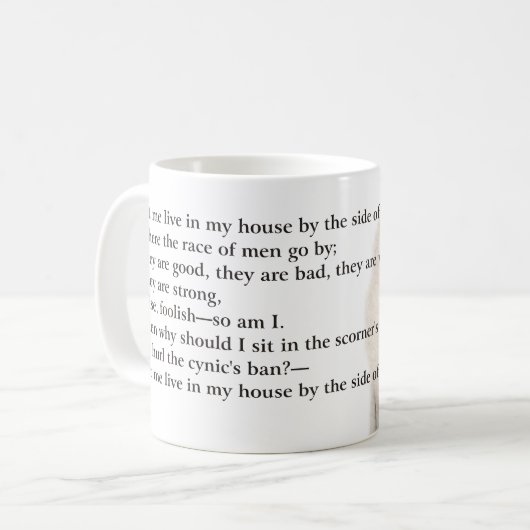 Sam Walter Foss Quote Koffiemok (Voorkant links)