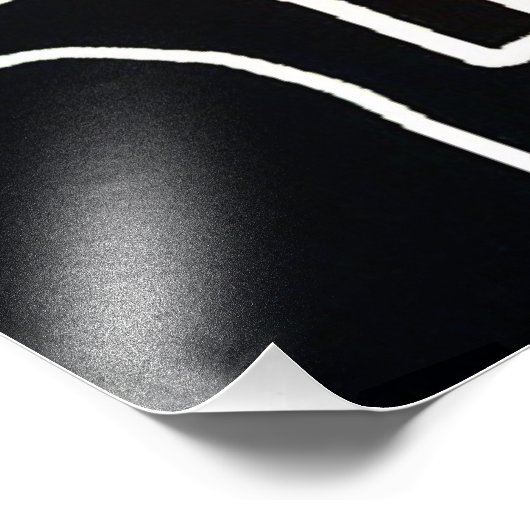 "Sam" Zwart-witafdrukken Foto Afdruk (Hoek)