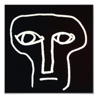 "Sam" Zwart-witafdrukken Foto Afdruk