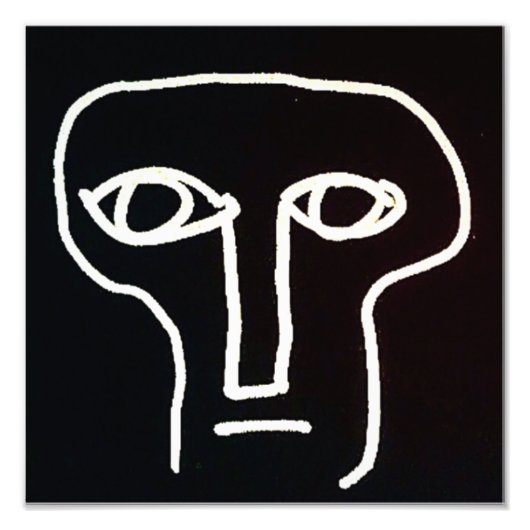 "Sam" Zwart-witafdrukken Foto Afdruk (Voorkant)