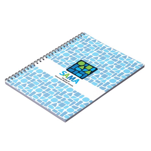 SAMA-laptopjournaal - Mozaïekkunst Notitieboek (Linkerzijde)