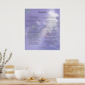 Samadhi-gedicht door Yogananda Poster (Keuken)