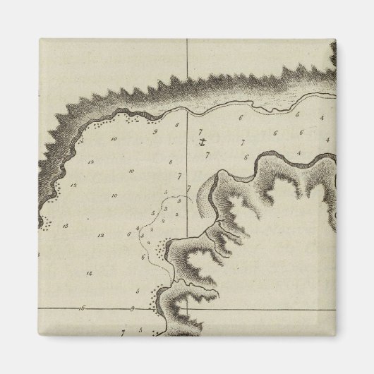 Samaganooda Harbour, Alaska Magneet (Voorkant)