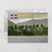 Samana Beach, Dominicaanse Republiek Briefkaart (Voorkant / Achterkant)