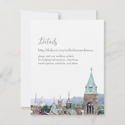 Samantha en Michael Details Kaart (Voorkant)