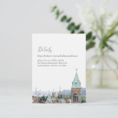 Samantha en Michael Details Kaart (Staand voorkant)