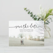 Samantha en Michael Final Invitation Kaart (Staand voorkant)