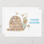 Samantha Escargot Snail Kaart (Voorkant / Achterkant)