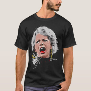 Samantha Fish Groot Gezicht T-shirt