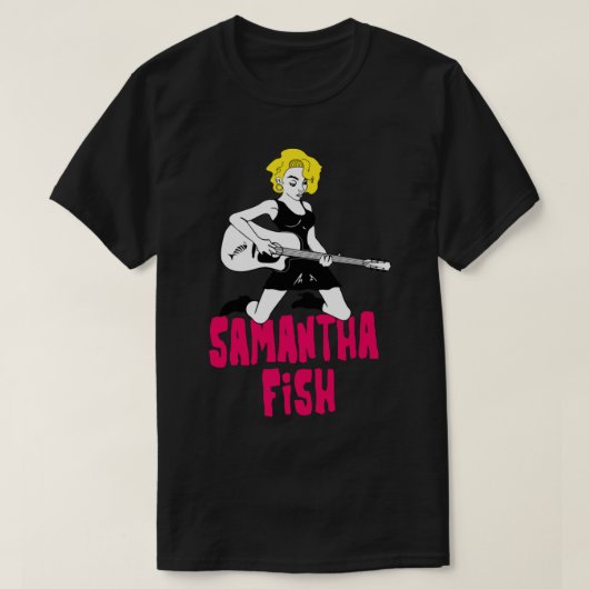 Samantha Fish Sticker T-shirt (Design voorkant)