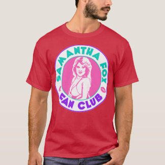 SAMANTHA FOX FAN CLUB T-SHIRT