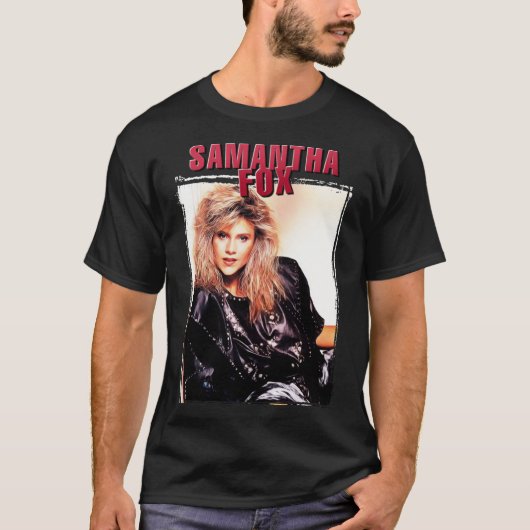 Samantha Fox   T-shirt (Voorkant)