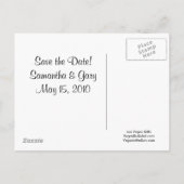 Samantha & Gary 2010 Las Vegas TROUWEN Aankondigingskaart (Achterkant)