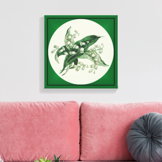 Samantha Lily 1 Canvas Afdruk (Insitu (Woonkamer))