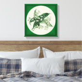 Samantha Lily 1 Canvas Afdruk (Insitu (Slaapkamer))