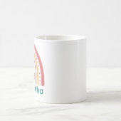 Samantha Vintage Boho Regenboog Koffiemok (Center)