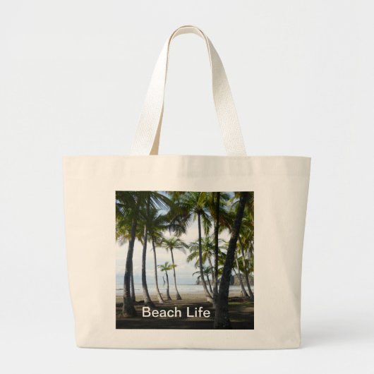 Sámara Beach Jumbo Tote Grote Tote Bag (Voorkant)