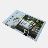 Sámara Beach Sunny WELCOME Cust. Deurklep Deurmat (Schuin)