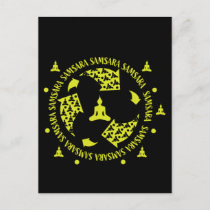 Samara Buddhist Nirvana Buddhism Briefkaart