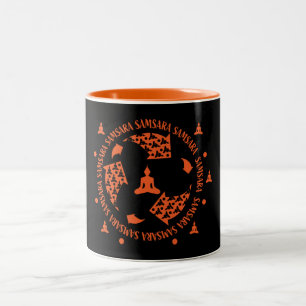 Samara Buddhist - Nirvana Buddhism Tweekleurige Koffiemok