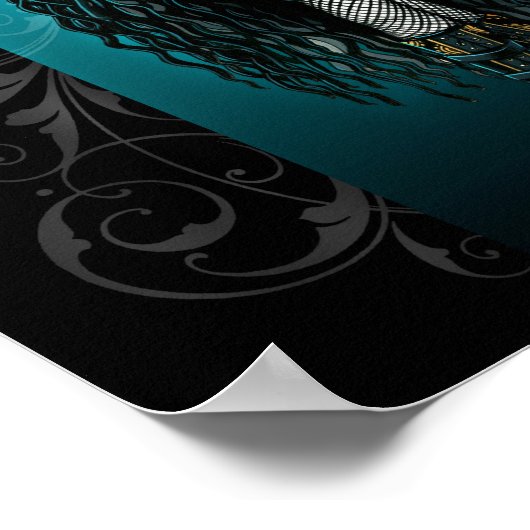 "Samara" Steampunk Cyber Fairy Poster (Hoek)