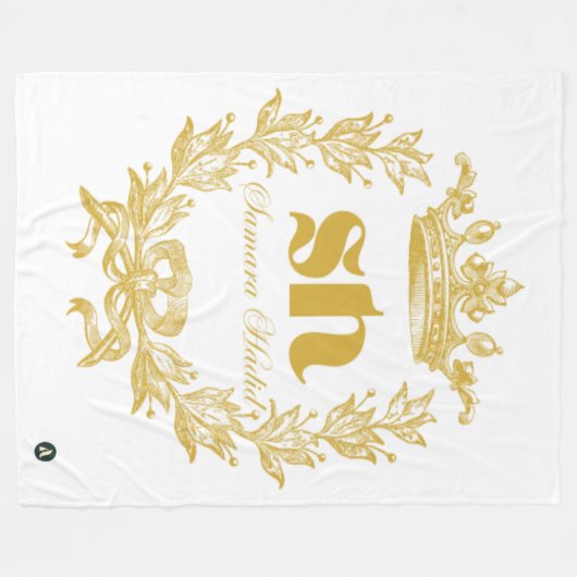 #SamaraHadidFleeceBlanket Fleece Deken (Voorkant (Horizontaal))