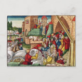 Samaria onder belegering briefkaart (Voorkant)