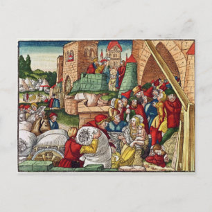 Samaria onder belegering briefkaart