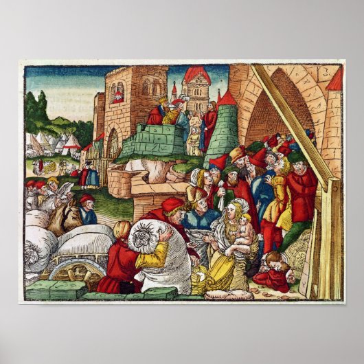 Samaria onder belegering poster (Voorkant)