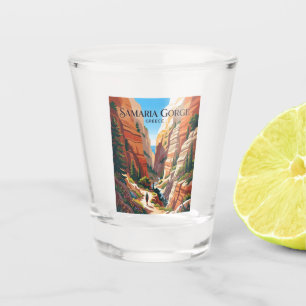 Samariakloof Griekenland Shot Glas
