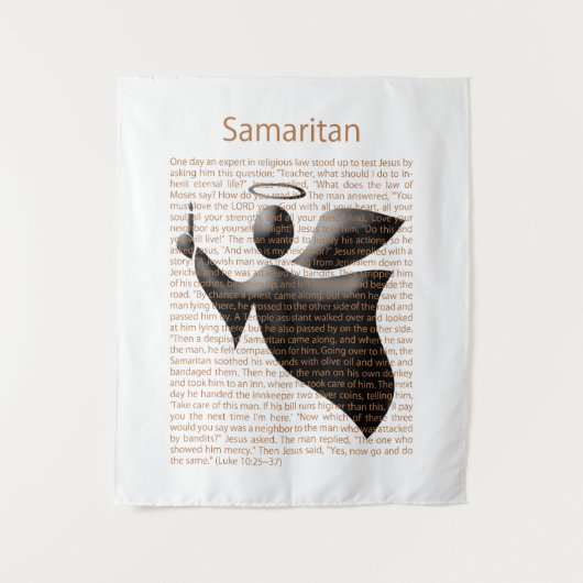 Samaritaan Wandkleed (Voorkant)