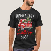 Samaritan's portemonnee operatie Kerstmis kind gra T-shirt (Voorkant)
