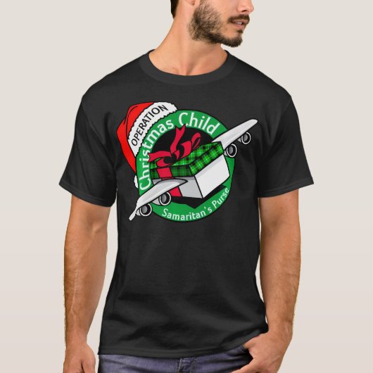 Samaritan's portemonnee operatie Kerstmis kind gra T-shirt (Voorkant)