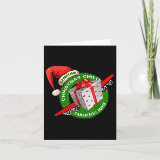 Samaritan's Purse Operation Christmas Child Funny Kaart (Voorkant)