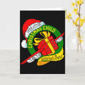 Samaritan's Purse Operation Christmas Child Funny  Kaart (Gele Bloem)