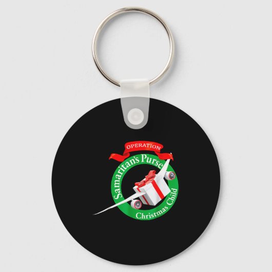 Samaritan's Purse Operation Christmas Child Funny Sleutelhanger (Voorkant)
